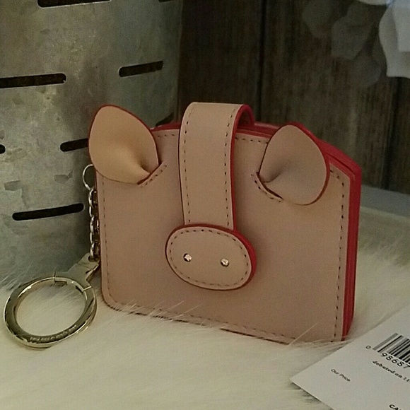 Kate spade picnic card holder keychain - Picture 2 of 5